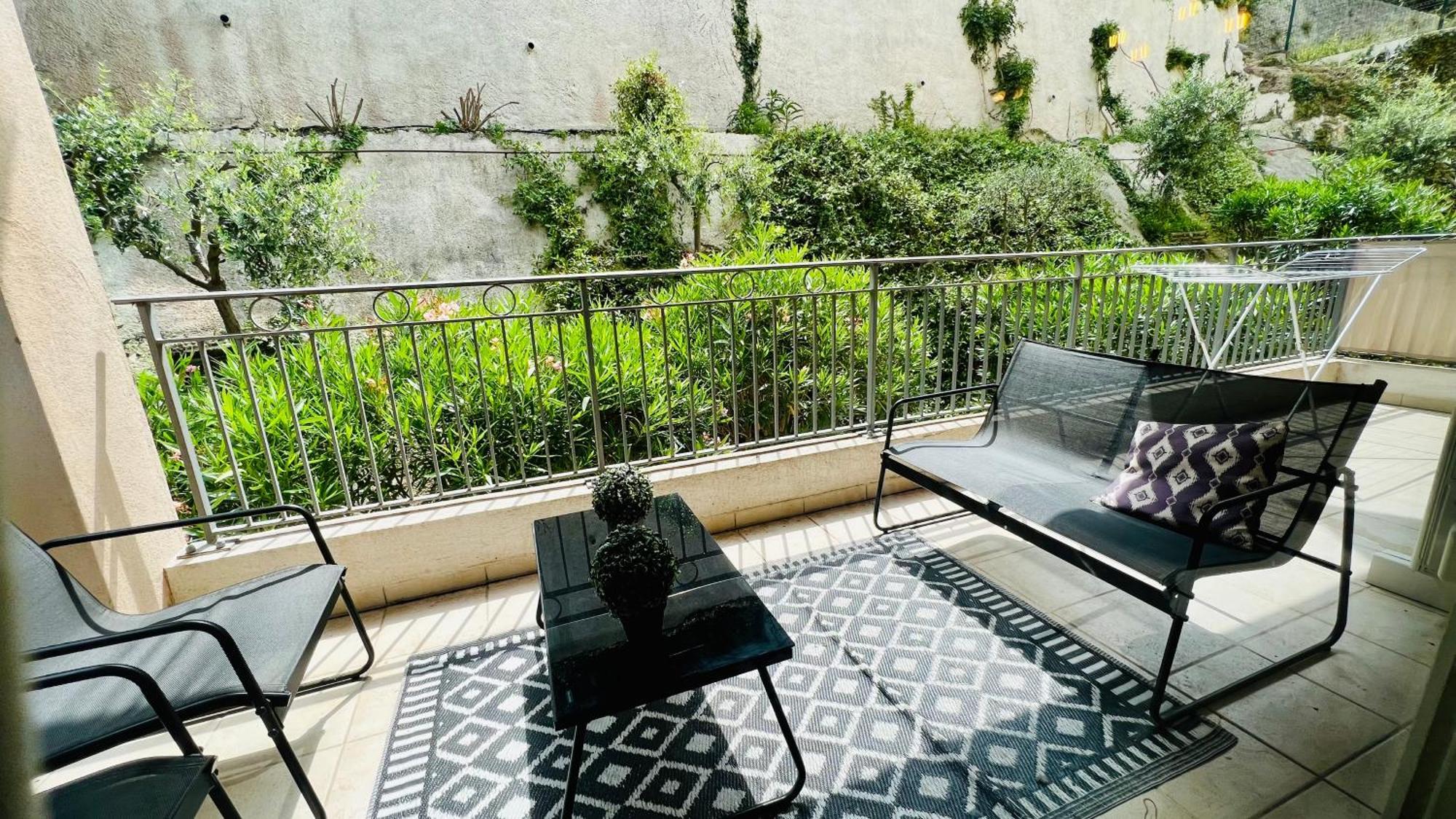 La Villa Ondine - Spacieux Appartement Sur Les Collines Nicoises - Piscine - 2 Parkings - Clim - Wifi Nice Exterior foto